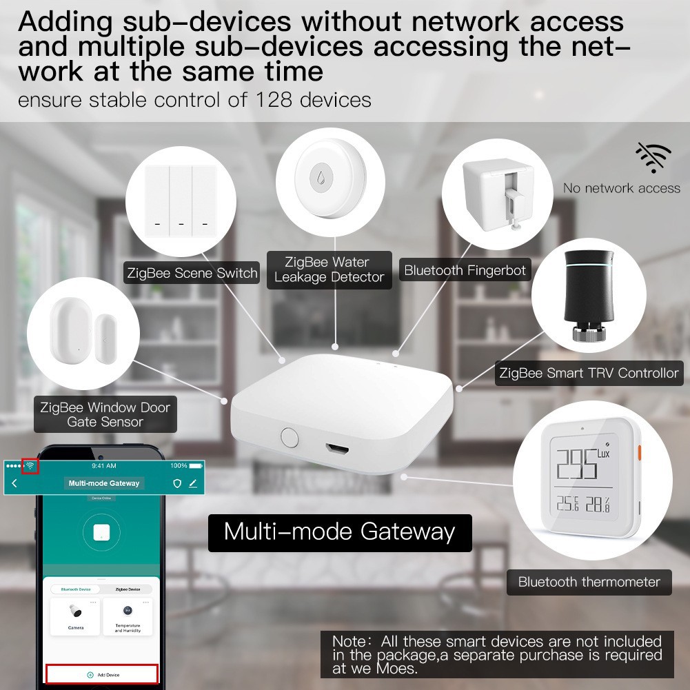 TUYA Smart Gateway Mini Multimode Smart Gateway Hub