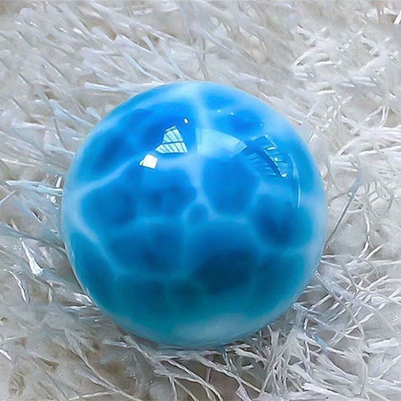 天然水晶拉利玛宝石海纹石手链龟裂纹玉化双色海洋手串女男-阿里巴巴