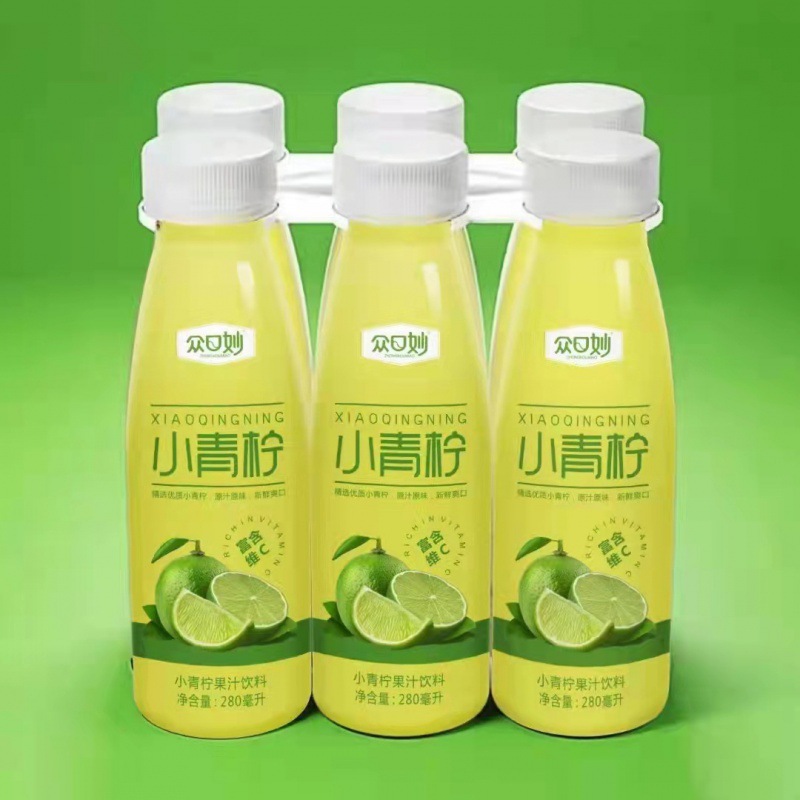 众口妙小青柠汁维生素c优选小青柠复合果汁饮料280ml24瓶