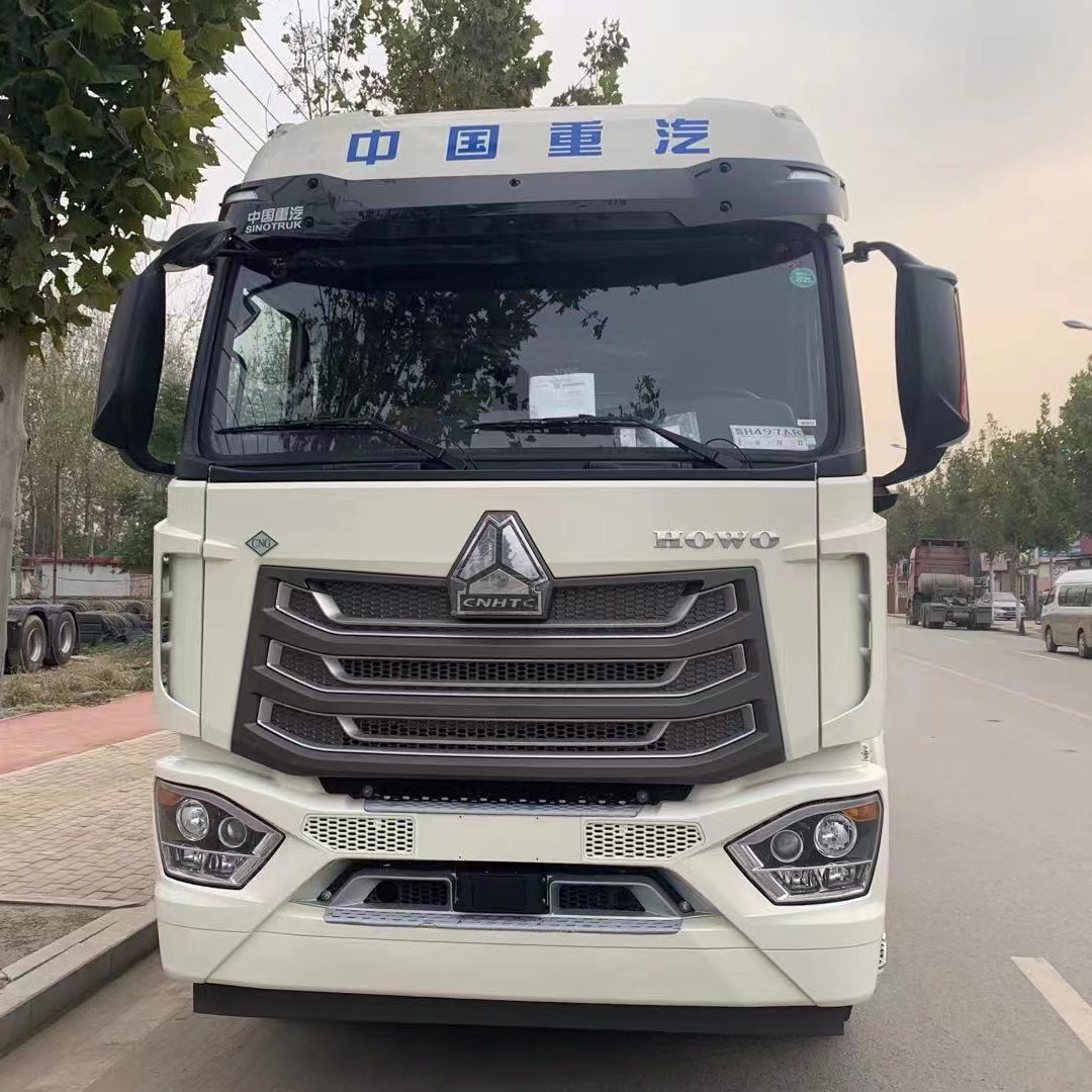 二手豪沃牵引车头 460马力 国六排放 牵引半挂车头二手牵引车