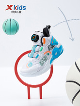 特步儿童春秋新款男童篮球鞋透气实战小童运动鞋男孩鞋子球鞋童鞋