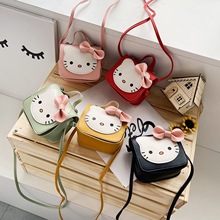2021新款 韩版可爱猫咪儿童小背包 迷你斜跨包单肩包装饰零钱包