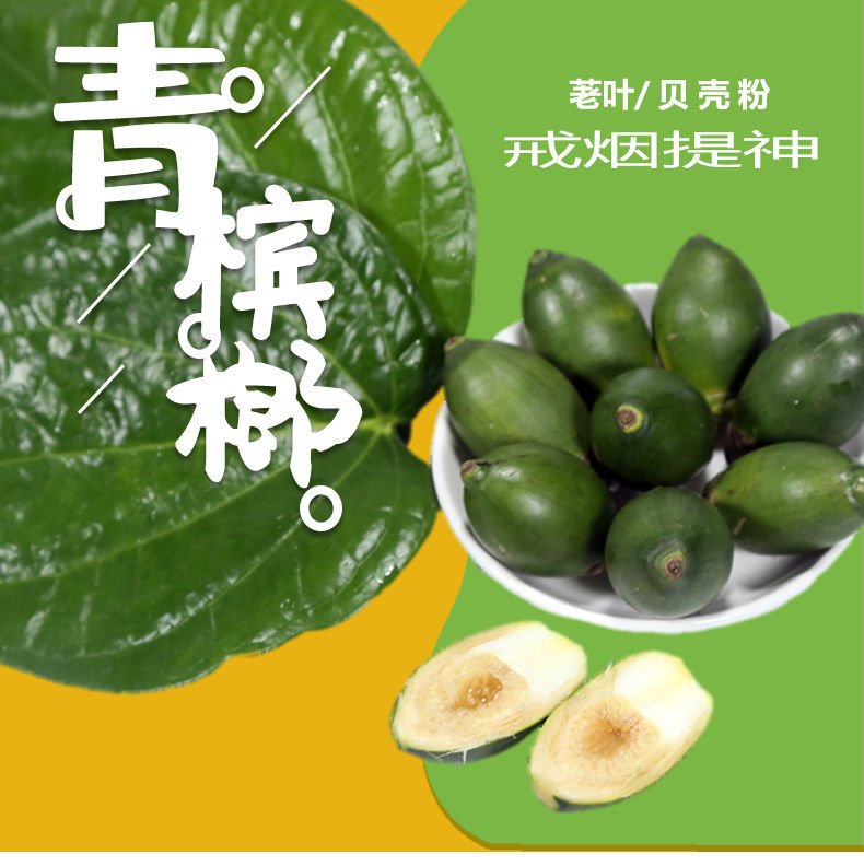 生槟榔100克青槟榔果陵水生冰榔戒烟新鲜青嫩体验装海南槟榔生果