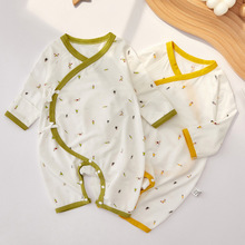 新生儿衣服莫代尔婴儿衣服蝴蝶衣宝宝衣服夏季连体衣婴儿夏季哈衣