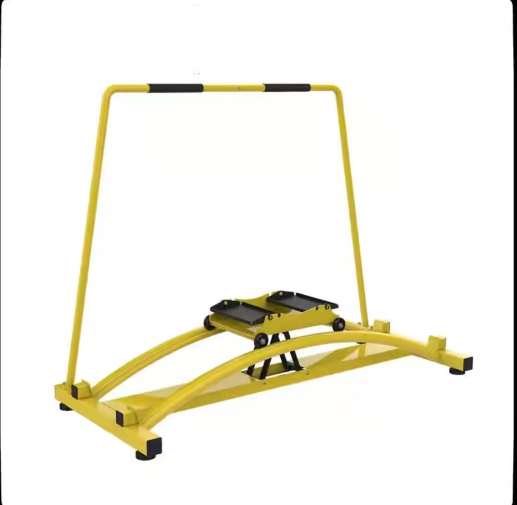 10件起批室内双轨双板有氧模拟滑雪机健身房俱乐部家用模拟滑雪机