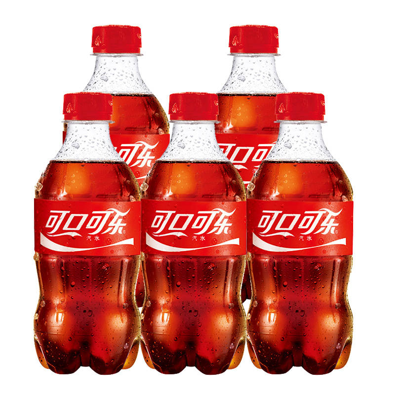 可口可乐汽水300ml*6瓶可乐芬达橙味碳酸饮料整箱雪碧夏季迷你装