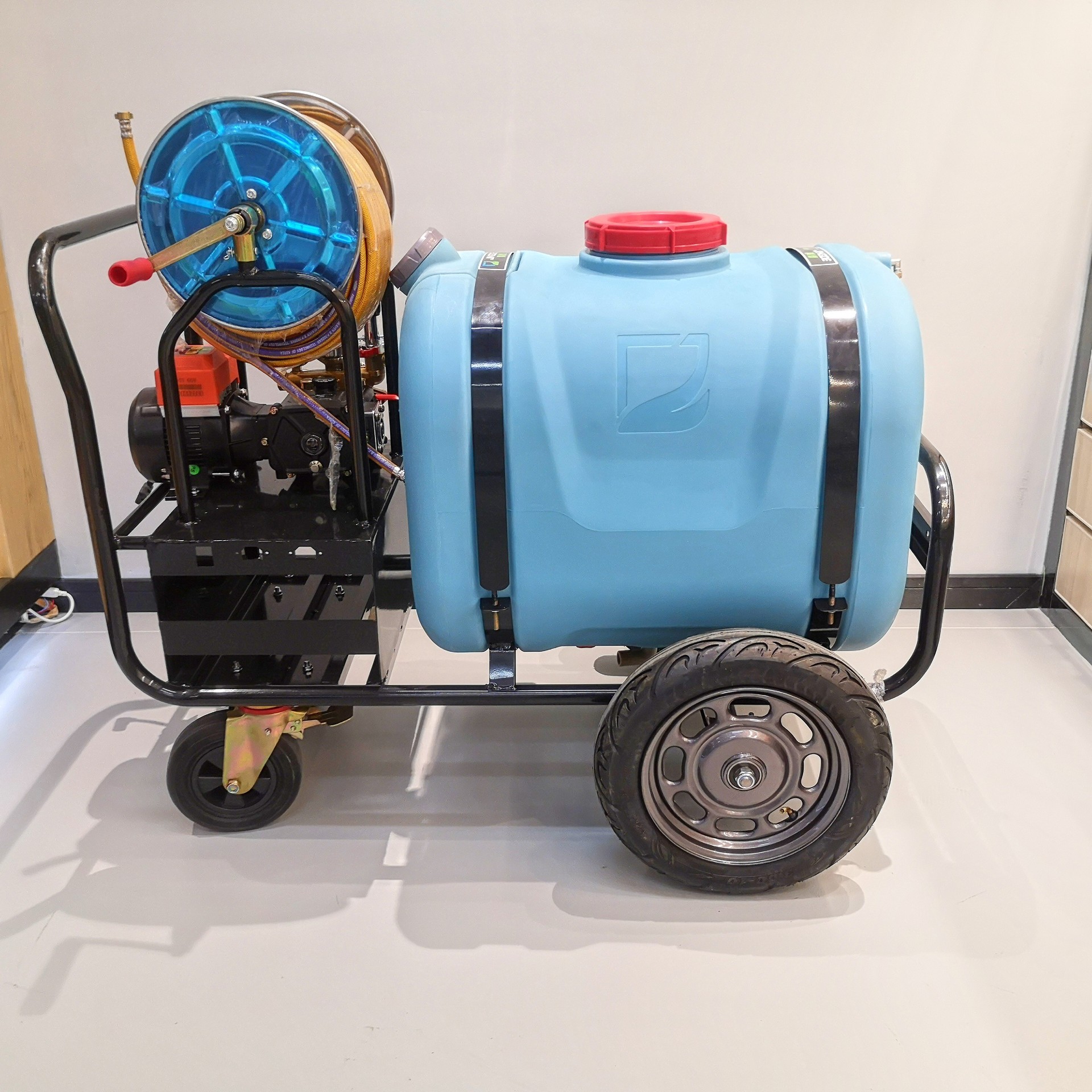 市政环卫电动消毒车直流电园林打药车48v60v手推式四轮车打药机