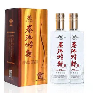 秦池特曲酒52度浓香型固态纯粮大曲口粮酒 山东名酒 临朐特产白酒