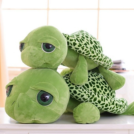 Turtle Plush Toy Big Eye Turtle Turtle Toy Doll Turtle Doll Pillow for Girls Chinese Valentine's Day Gift