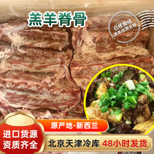 新西兰羔羊脊骨 肉多羊脊骨羊蝎子店可用食材冷冻火锅羊肉食材