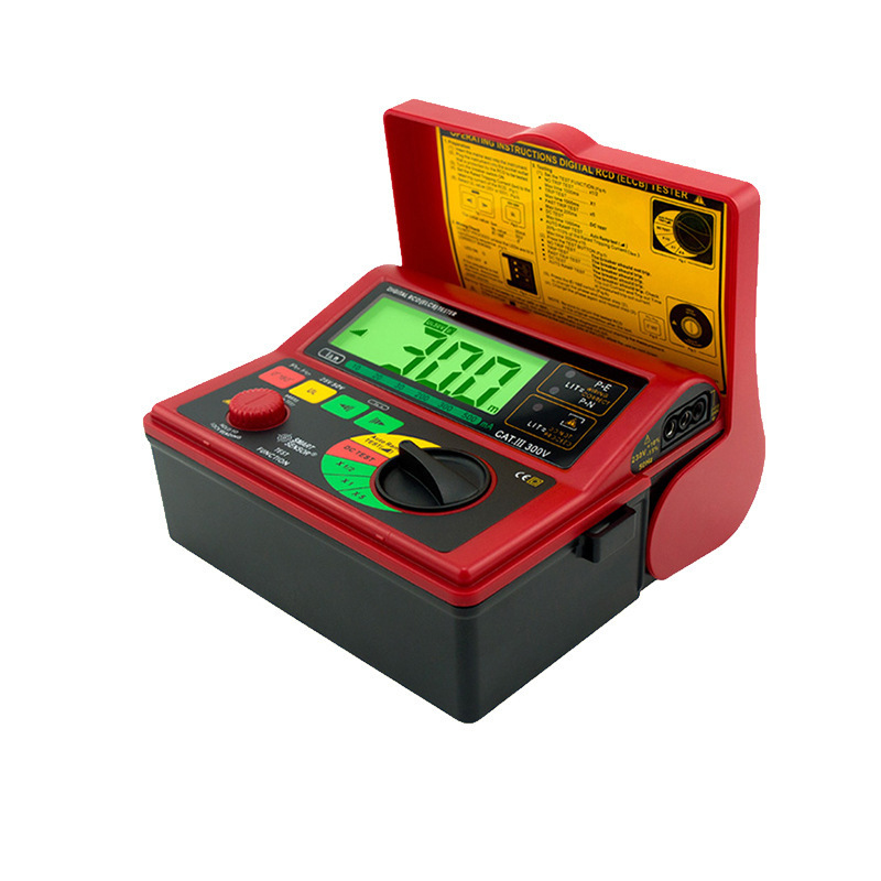 希玛ar5406漏电开关测试仪rcd测试接线及插座检测仪电力验电器