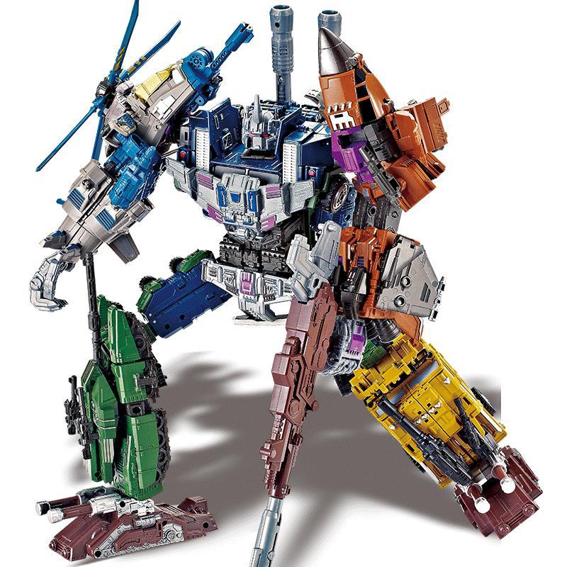 变形玩具金刚合金组合机器人合体系列汽车人飞机超大模型男孩正版