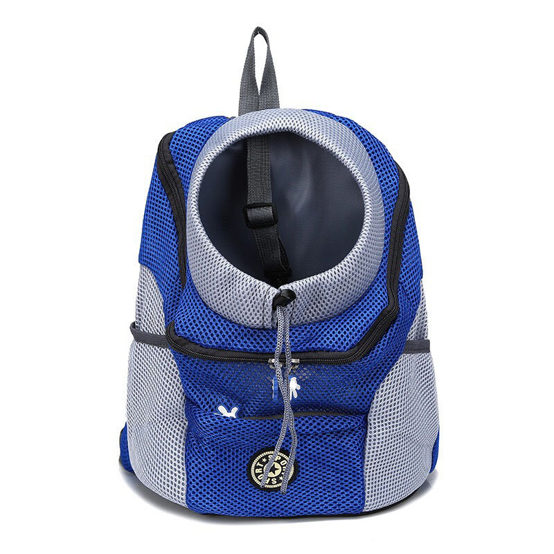 Factory Direct Supply Pet Bag Travel Portable Dogs and Cats Backpack Dog Breathable Chest Bag Pet Supplies