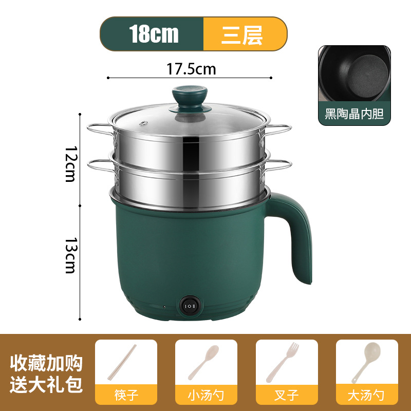 Factory Direct Supply Electric Food Warmer Spot Large Capacity Electric Heat Pan Household Multi-Functional Electric Cooker Takeaway Gift Electric Chafing Dish