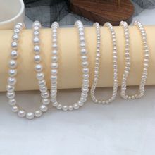 淡水珍珠项链饰品高级感母亲节礼物实用澳白天然珍珠项链女百搭链