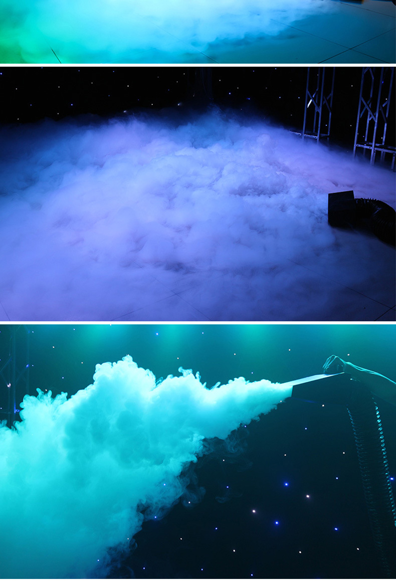 大功率4000w水雾机婚庆单双三管烟雾机婚礼地烟机舞台演出喷雾