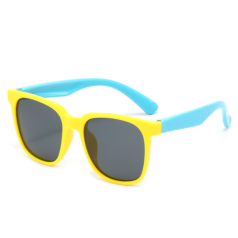 2023 Children Polarized Sunglasses Mirror Fashion Men and Women Baby Sunglasses UV Protection Silicone Glasses in Stock Wholesale