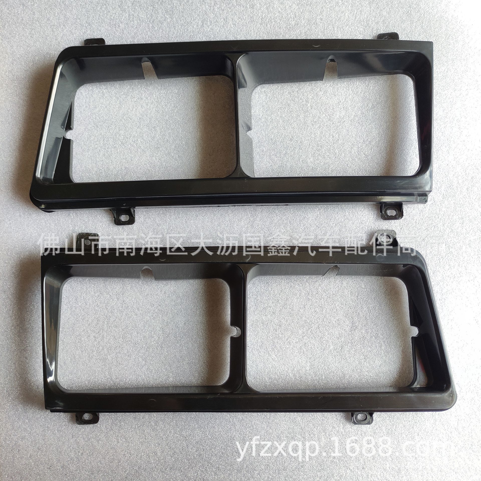 适用三菱fv515驾驶室双联大灯框 前大灯外框 fuso扶桑 mitsubishi