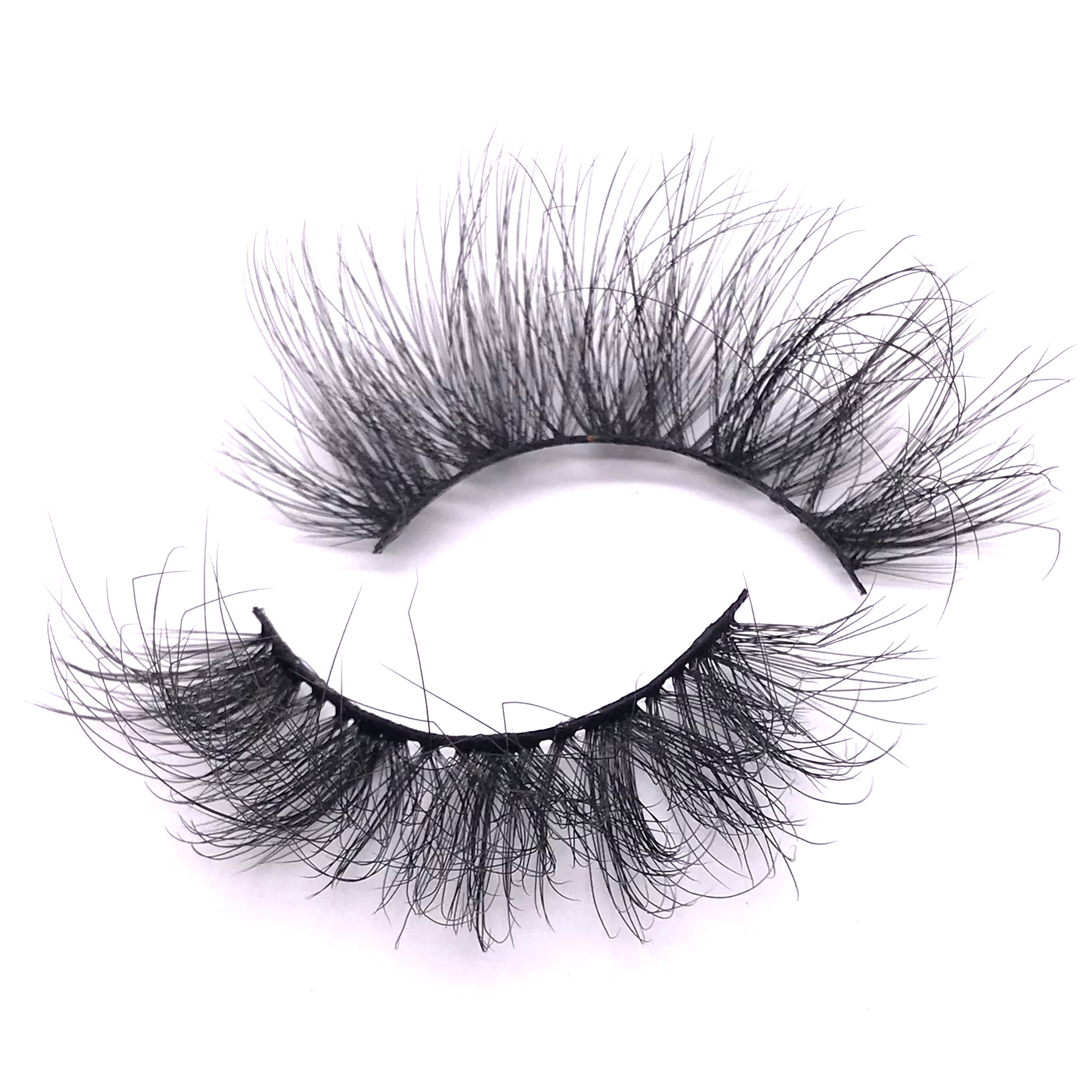 New pair of thick and explosive imitation mink hair fake eyelashes, soft and threensional multi-layer eyelashes wholesal