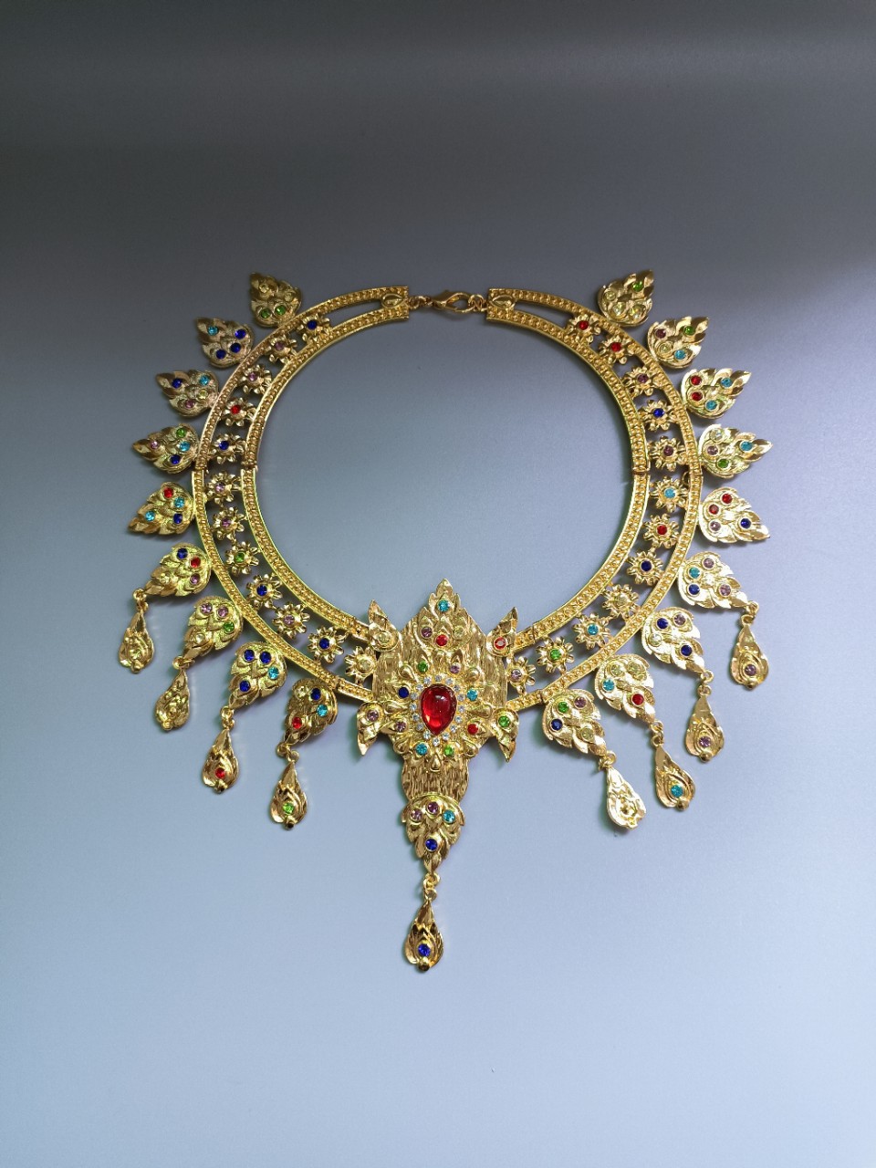 泰国泰式傣族项链项圈经典流行饰品舞台演出配饰