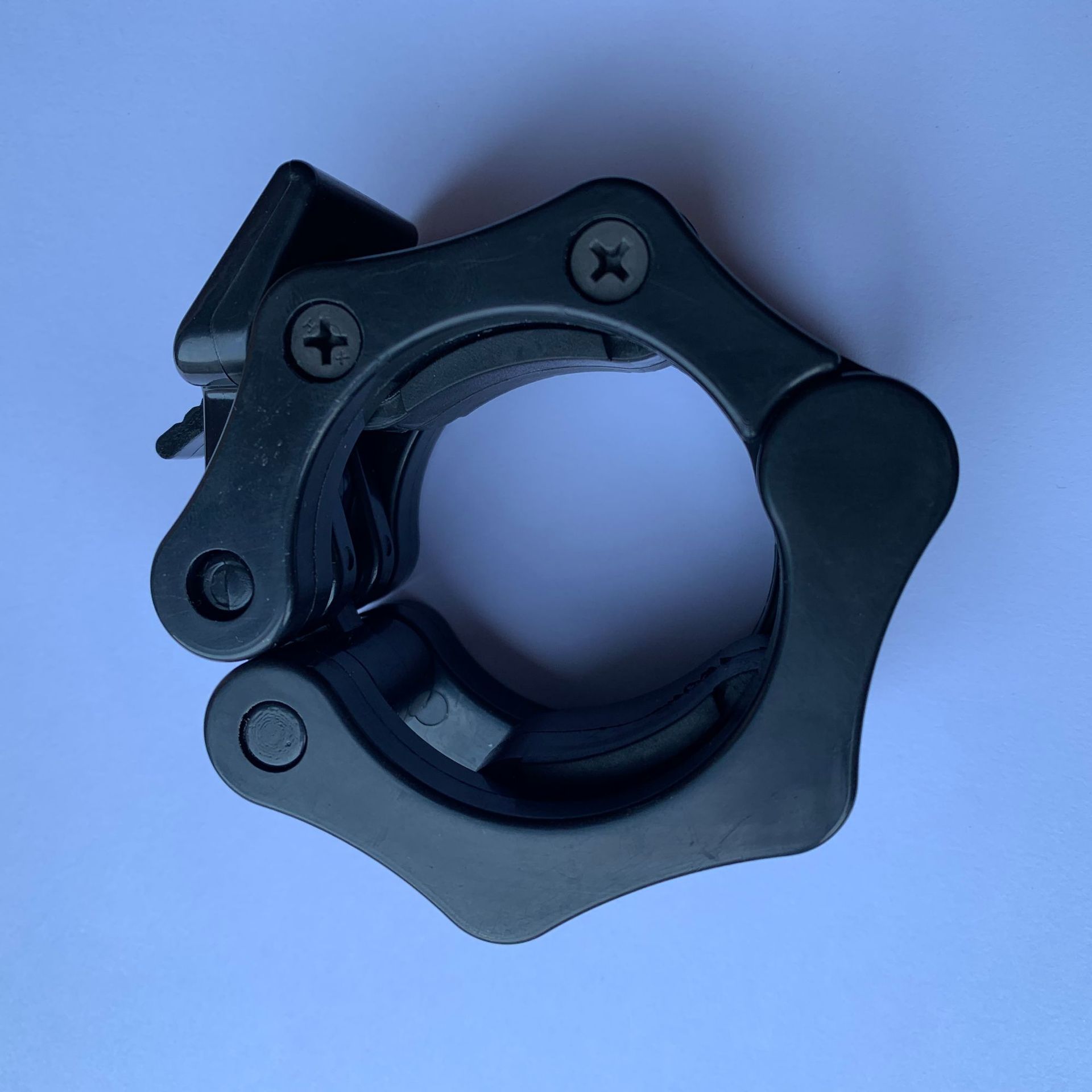 快速哑铃杆塑料锁扣奥杆杠铃卡头塑胶卡扣25283050mm内径8色可选