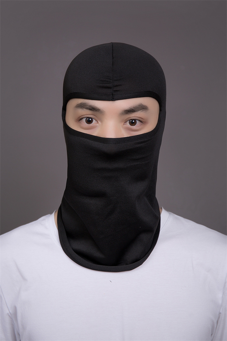 夏户外运动骑行头套防晒面罩自行车摩托车防风防尘蒙面套头帽