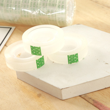 透明小胶带 特粘型透明胶 办公文具胶带小胶带封口胶学生学习用品