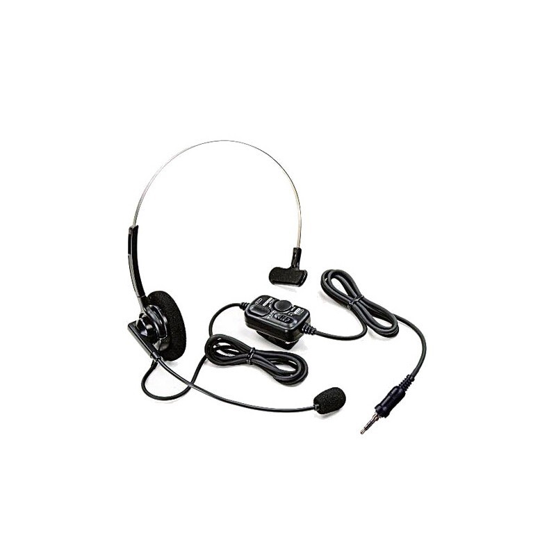 aesu八重洲ssm64a对讲机头戴式耳机vx6r轻型vox声控耳机