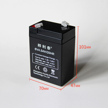 5ah童车蓄电池儿童玩具车电动车6伏电瓶电子称免维护铅酸逸之