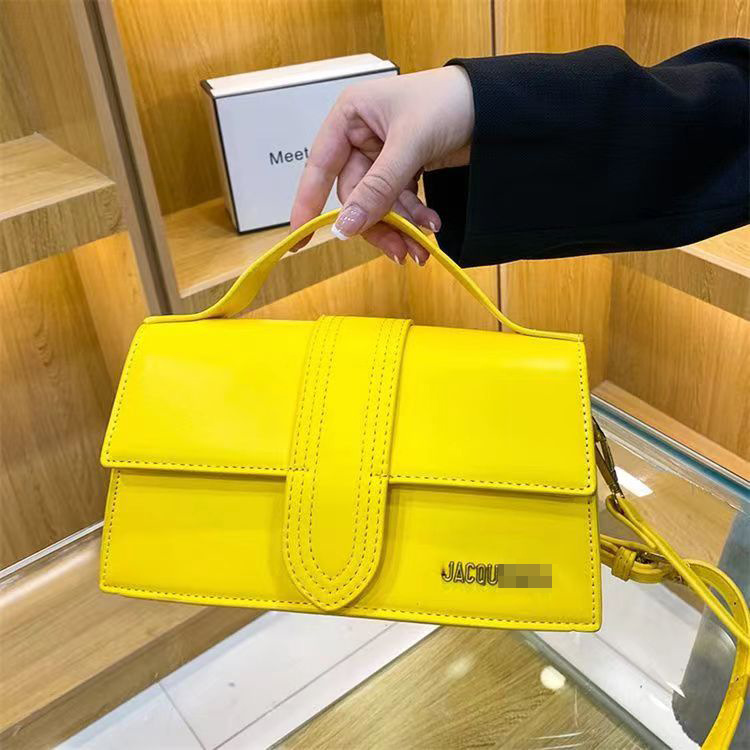 Foreign Trade Trendy Women's Bags Shoulder Messenger Bag Special-Interest Design Fashion All-Match Solid Color Portable Underarm Bag in Stock Wholesale