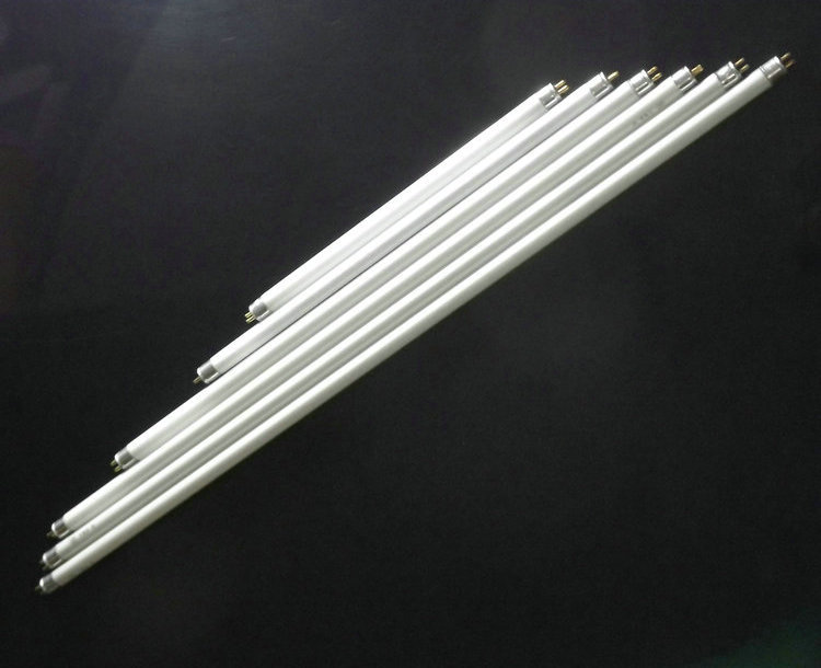 t4灯管镜前灯卫生间细长条t5三基色节能荧光管12w16w28老式家用20