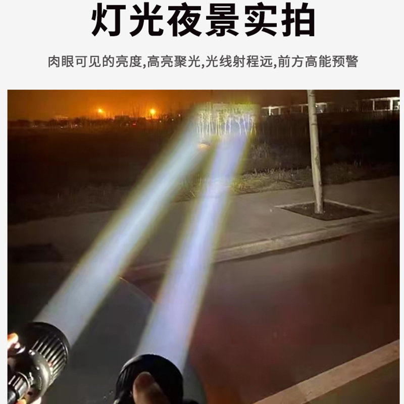 New Laser Headlight Night Fish Luring Lamp Laser Gun Motorcycle Spotlight Led Car Headlight Manufacturer