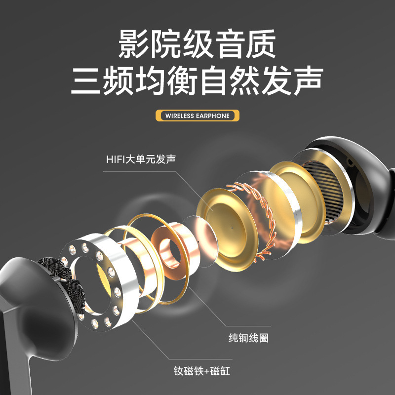 Vj267 Cross-Border TWS High-Quality Bluetooth Headset Portable Wireless Power Bank in-Ear Walker Game Music