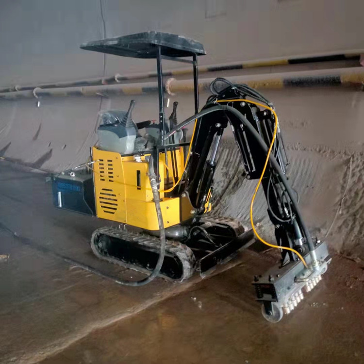 矮边墙隧道凿毛机 小挖机凿毛机 高速隧道座驾凿毛机