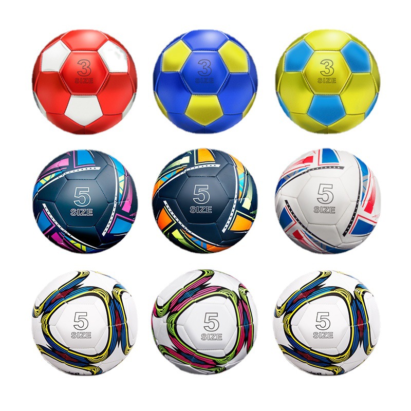 Xiaozhuangyuan Football No. 5 Adult No. 4 No. 4 Primary School Student No. 3 Children Kindergarten Training Competition Wear-Resistant Soft Leather