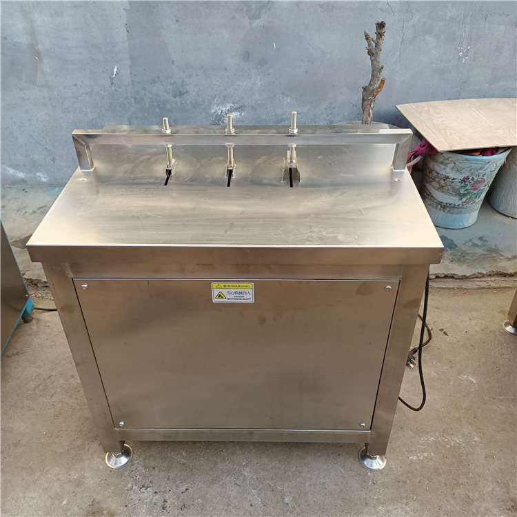 鸡爪切口机 辅助鸡爪去骨机器 脱骨鸡爪开口机-阿里巴巴