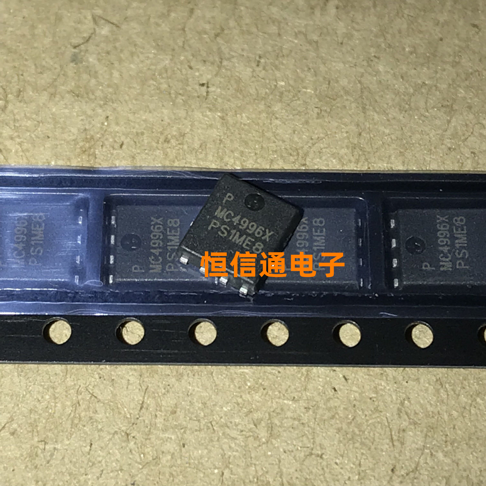 全新进口 pmc4996x 丝印:mc4996x 140a 40v dfn8 mos管 实图拍摄