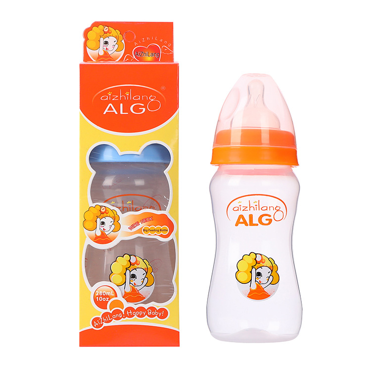 ALG Newborn Feeding Bottle 0-12 Months 160ml 280ml Wide-Mouthed Feeding Bottle Baby Drinking Water Feeding Bottle