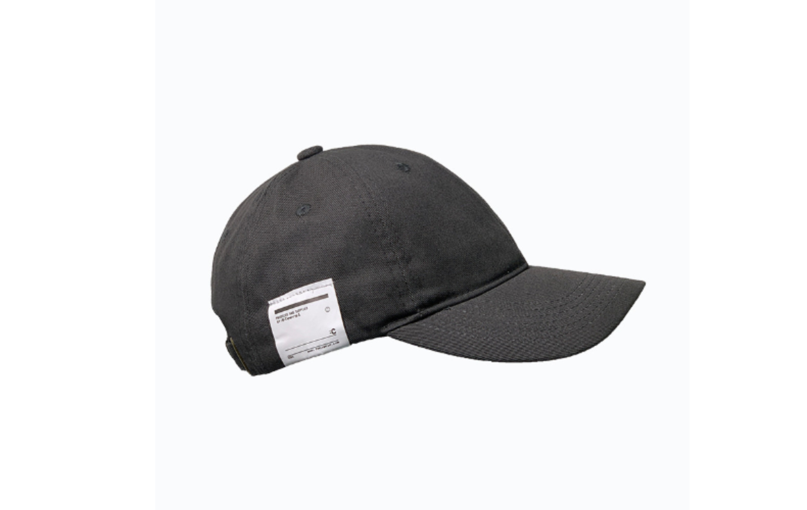 teergl潮牌自制春夏设计感遮阳防晒棒球帽情侣侧面白标鸭舌帽子女