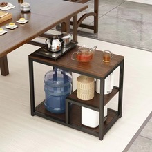 茶水柜沙发边几移动茶台家用小茶几小桌子阳台简易小茶桌边柜带轮