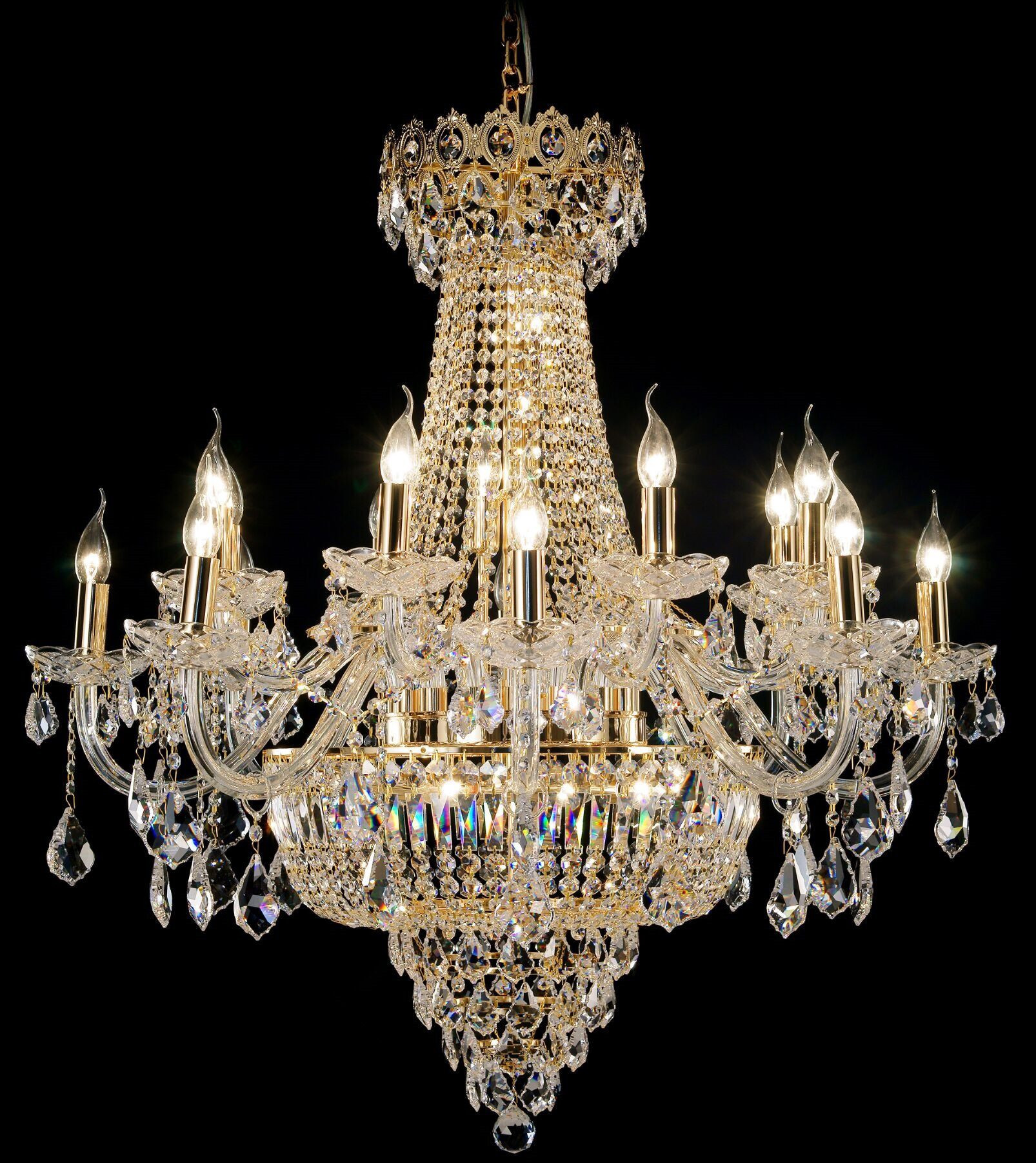 Living Room Chandelier American Light Luxury Crystal Guangdong Zhongshan Lighting Hotel Modern Simple European Villa Hall Main Lamp