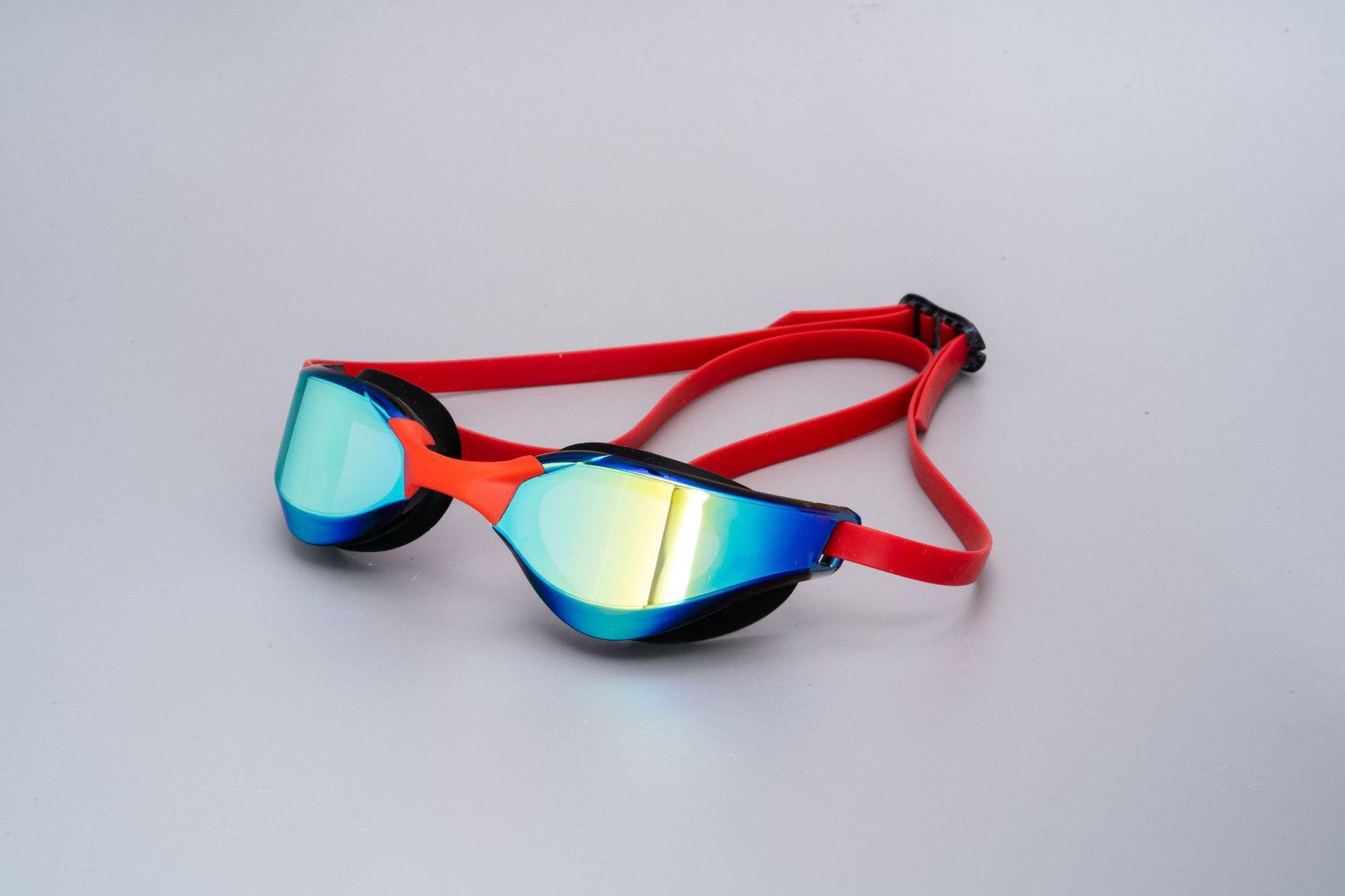 游泳镜游泳竞速成人泳镜电镀款专业防雾硅胶泳镜游泳眼镜赛镜批发