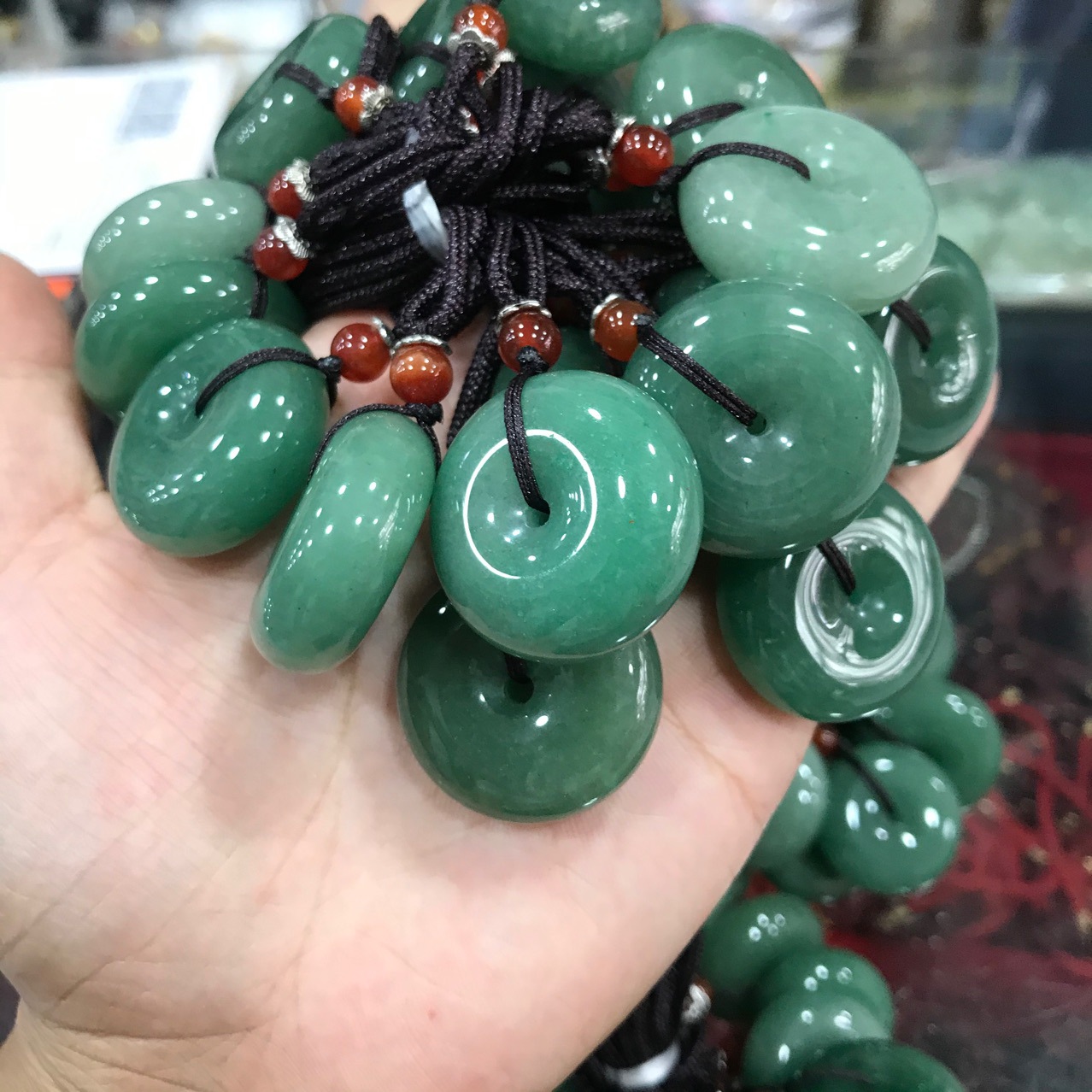 天然东陵玉平安扣吊坠项链 东陵玉葫芦挂件正品直播供货 量大从优