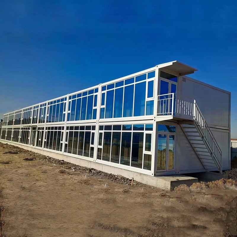 住人集装箱房移动房打包箱房阳光房别墅活动板房简易组装集成房屋