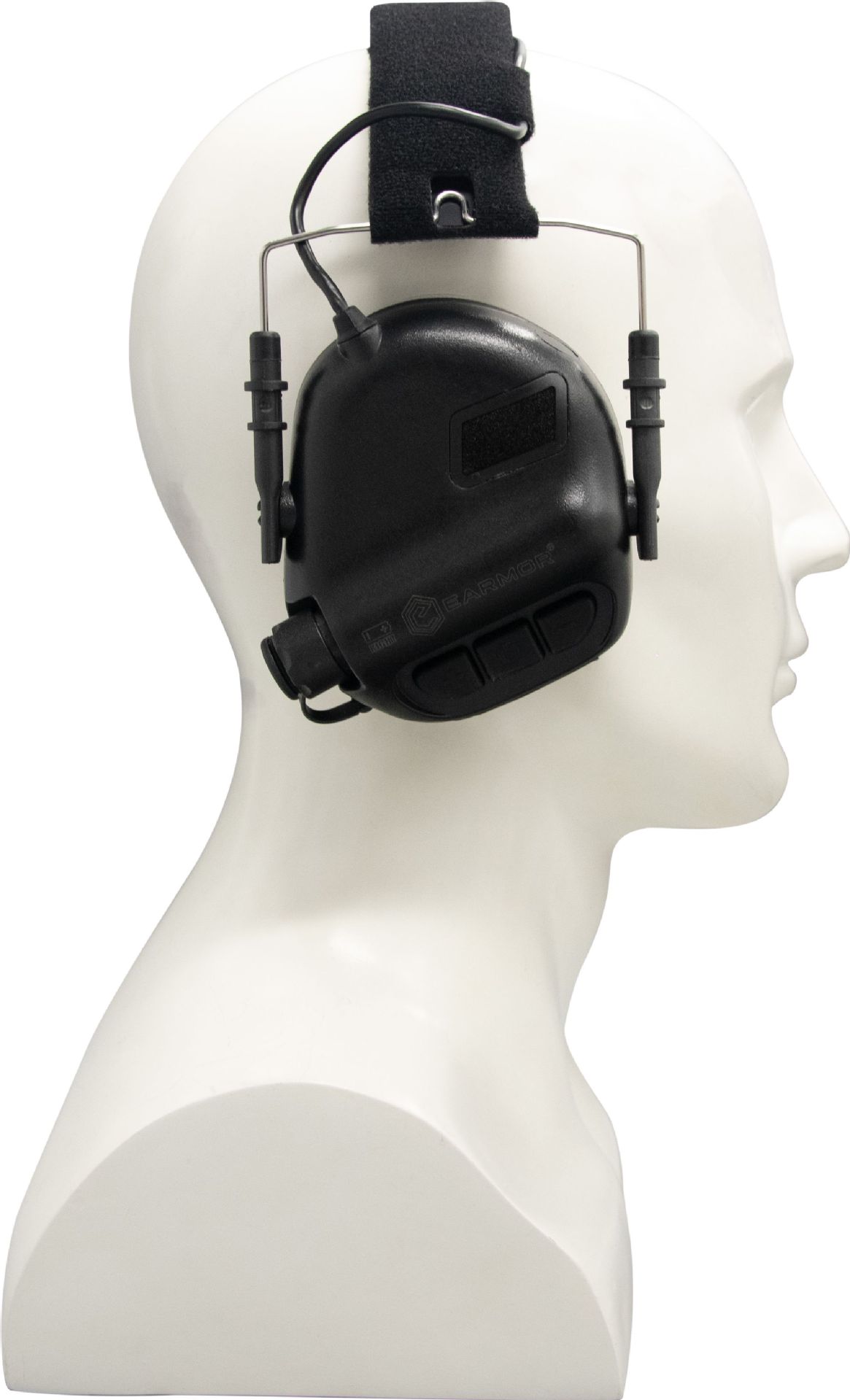 电子拾音降噪耳机earmor工业射击降噪头戴式耳罩通讯