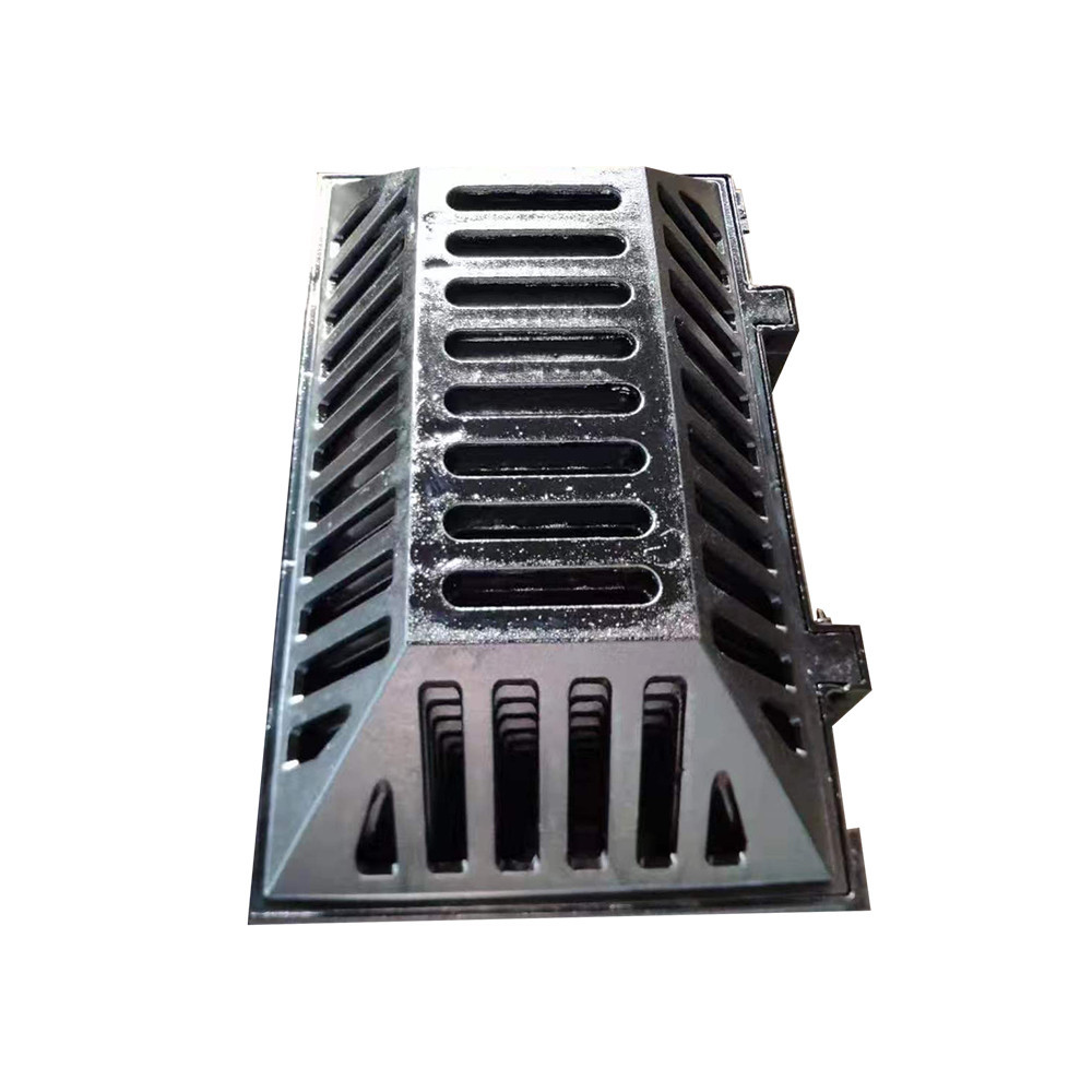 球墨铸铁溢流井盖 方形溢流口 450*750 溢流井雨水篦子 溢水井箅