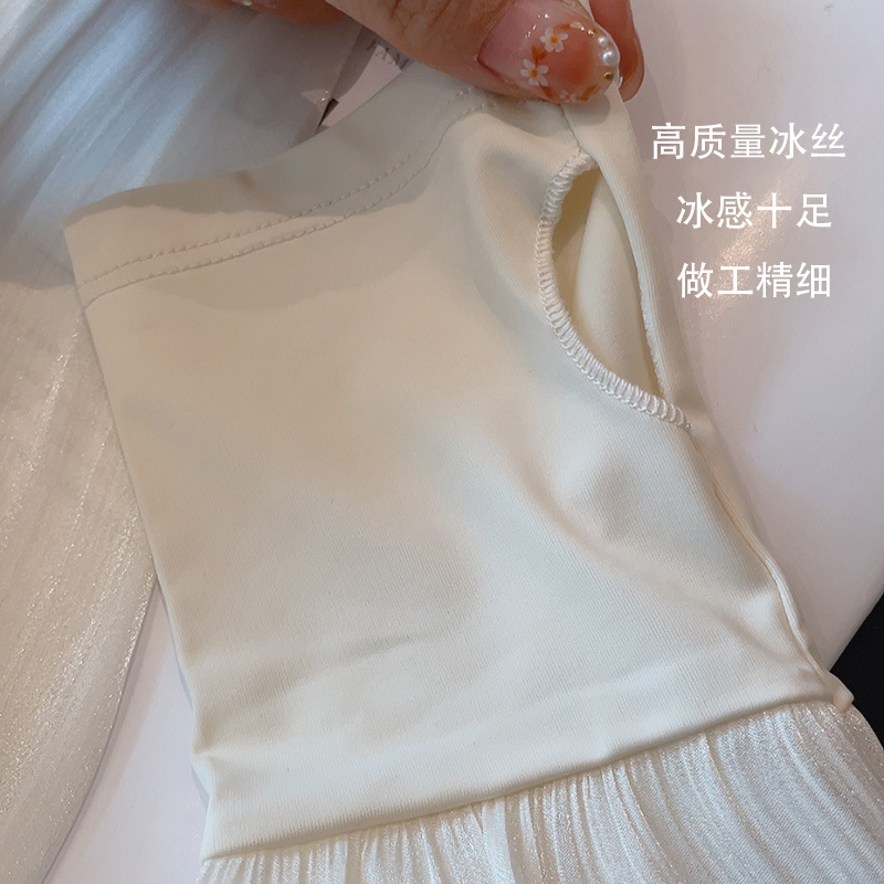 2023 High Quality Socialite Style Summer Sun Protection Oversleeve Female No Pilling Thermal Insulation Oversleeves Driving and Biking Oversleeve Ice Sleeve