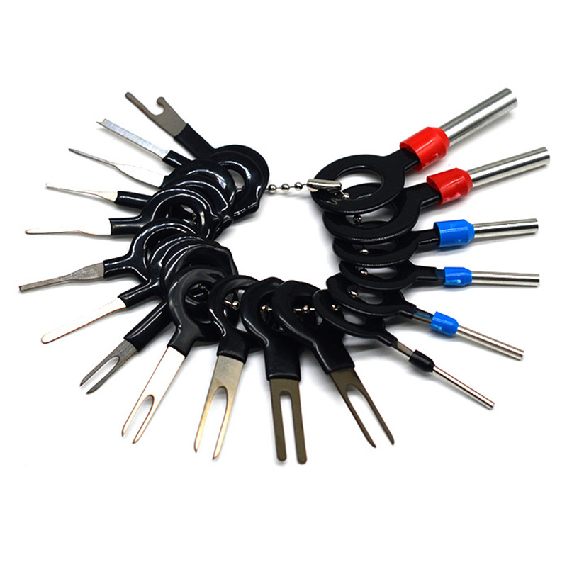 汽车端子线束线路退针器插头挑针解锁钥匙拔取针拆卸工具