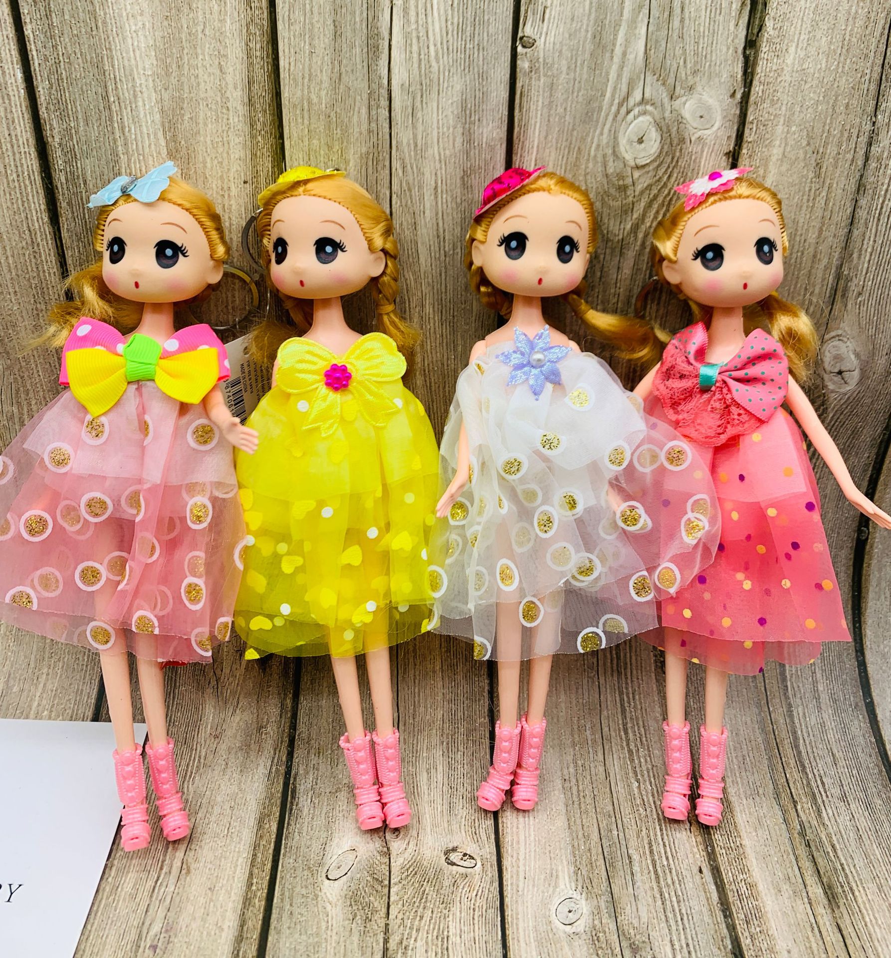 女孩玩具梦幻甜美仿真换装过家家儿童玩具 可爱美洋娃娃5元洋娃娃