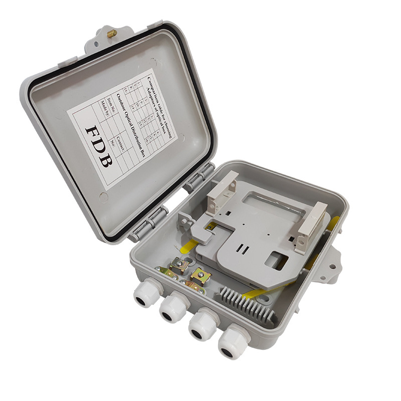 电信级光纤终端盒24口24芯光缆终端盒sc满配熔接盘带法兰尾纤